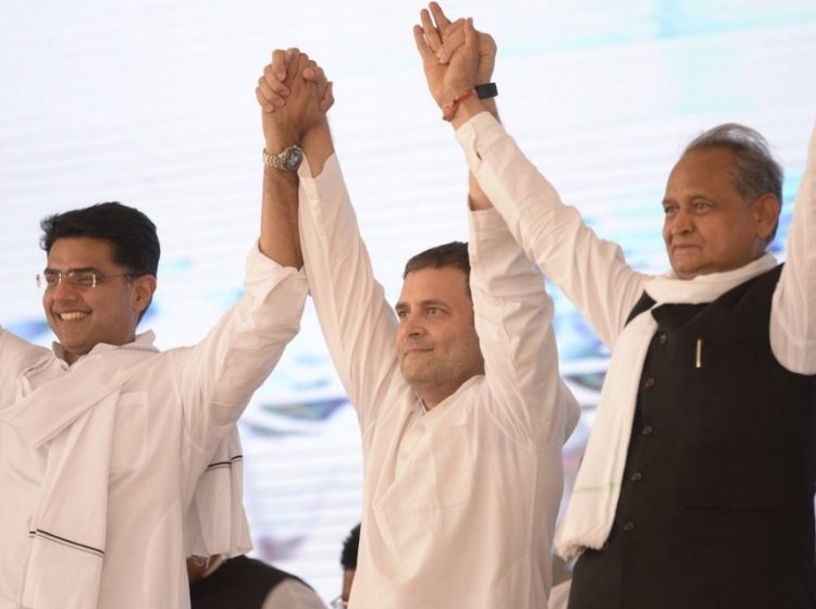 Ashok Gehlot to be the next CM while Sachin Pilot will be deputy CM