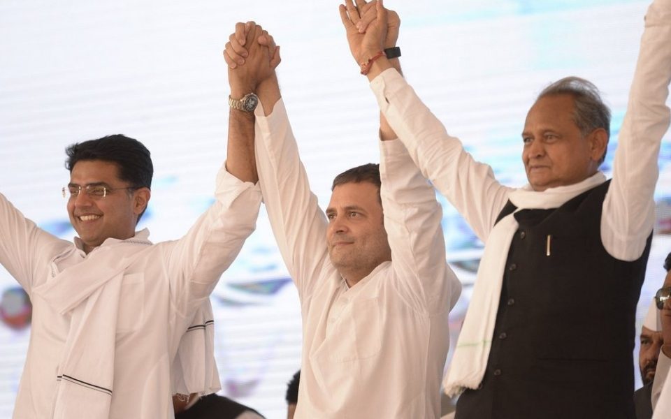 Ashok Gehlot to be the next CM while Sachin Pilot will be deputy CM