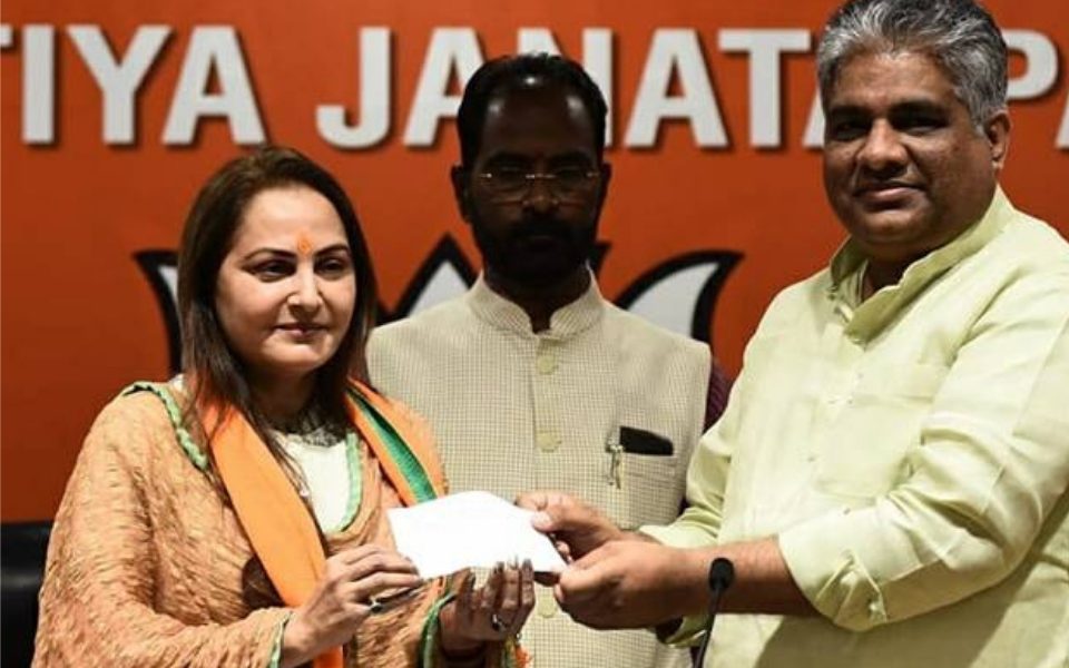 Jaya Prada Joins BJP, Says “Honoured To Work Under PM Modi’s Leadership”